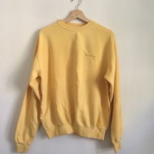 Brandy Melville Honey Sweatshirt